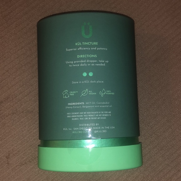 KUL (QUL) Tincture- Mint + Terpene Blend - Picture 2 of 3